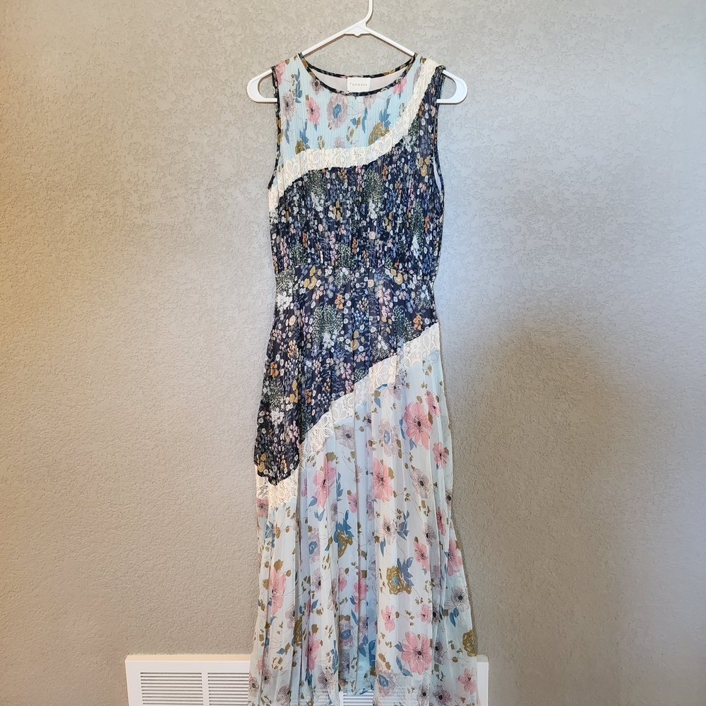Antropologie Amara Maxi Dress Size Small Foxiedox